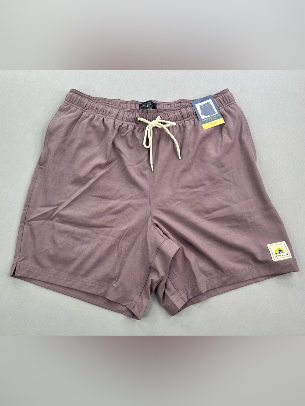 PENDLETON MENS HOUDINI HYDROMORPH SHORESIDE LINED SWIM TRUNKS